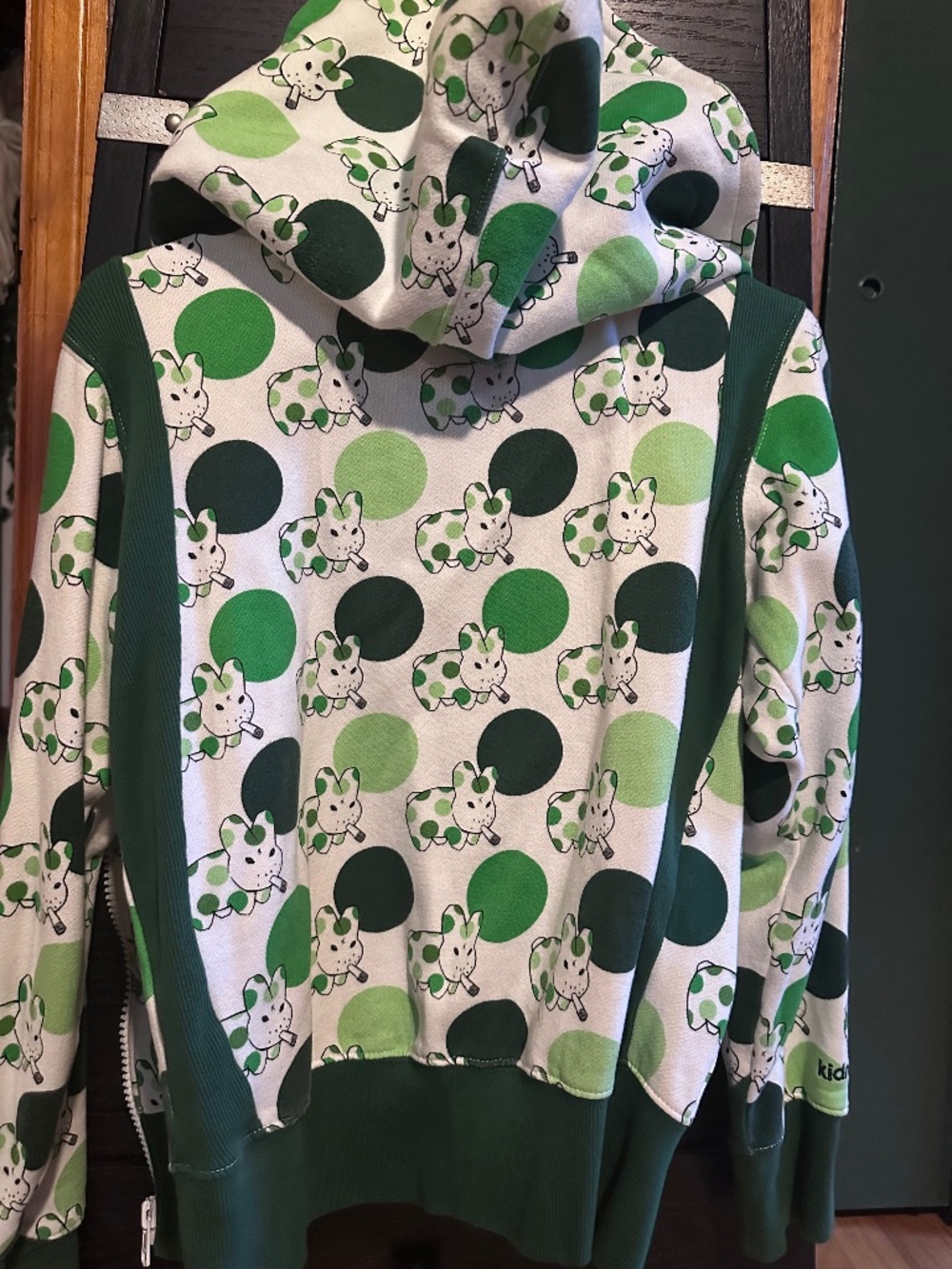 Rare numbered Frank kozik / Kidrobot Labbit hoodie